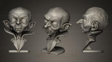 Busts of heroes and monsters (BUSTH_0115) 3D model for CNC machine